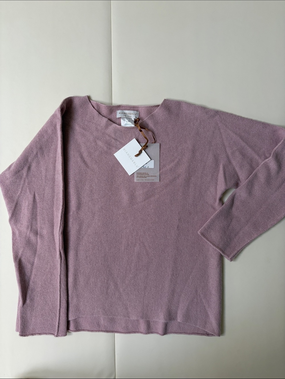 FRANCO SARTO Mauve Crewneck Sweater
